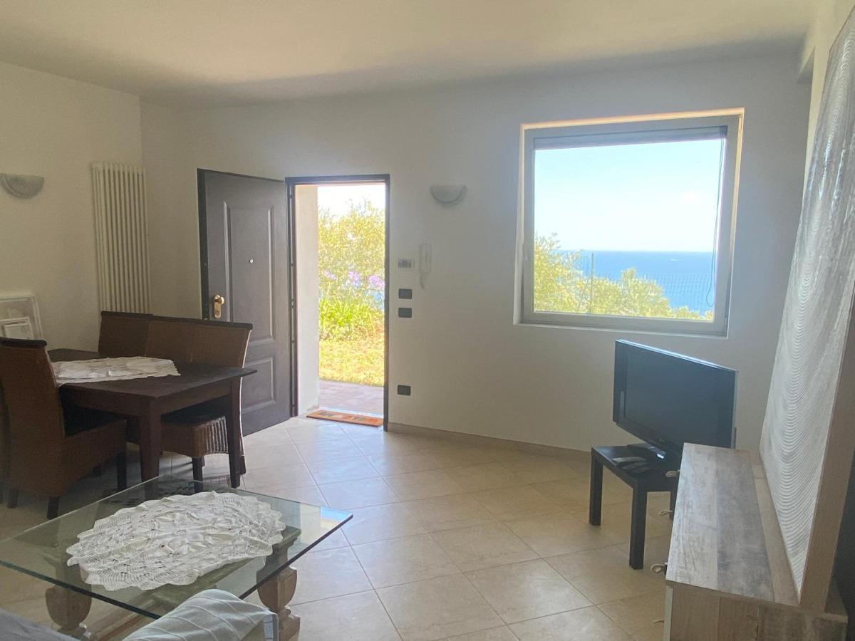 Ligurien Marina Dˋandora Ferienwohnung 100Qm Mit Meerblick Dış mekan fotoğraf
